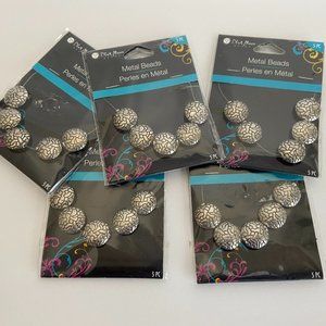 Blue Moon Metal Beads